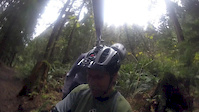 Home made gopro helmet swival