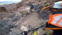 Crash on Ginger trail,Bootleg canyon,Boulder...