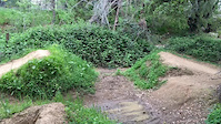 Jumps at graveyard