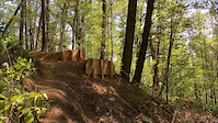 Huckin shit at Baileys MTB Park
