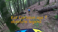 Kat Carlsson age 7