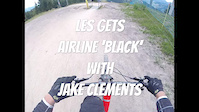 Les Gets black airline