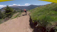 Riding the Vallnord WC Track On My Enduro...