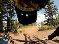 First Time a Park City Bike Park Canyons...