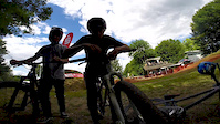 swiss crew at the belsen dirtjump contest