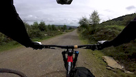 Crashed out on the new bike already!