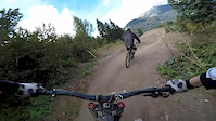 run down the new serpentine Bikepark Châtel
