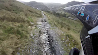Silly Crash On Double Black Antur Stiniog