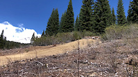 Mt Shasta MTB Park DH Trail Step Down