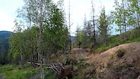 Cruising Wide Open at Silver Mountain Bike Park