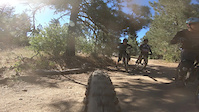 Fun down first part of Noble Canyon with friends