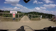 First time over the new jumps on a470, fun in...