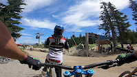Close riding down A Line