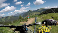 casual day in the best bikepark in the alps