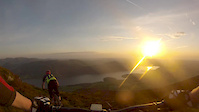 Skiddaw and ullock pike sunset ride