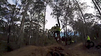 2 meter overshoot to front wheel on hard tail,...