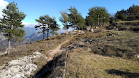 On top of the cliffs
