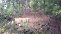 Hardtail road gap in ViC Park.