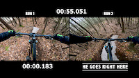 DT2IPA Challenge Caleb's Run 1&2 comparison