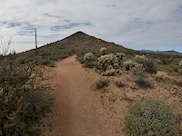 Upper Ranch Trail. Scottsdale Preserve.