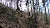 2nd descend passage of suRAWy trail, kecy