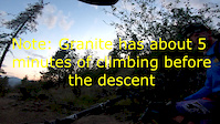 Granite trail descent (4K)