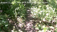 August 21, 2019: Solo MTB Ride (Victoria's Secret)