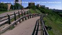 August 21, 2019: Solo MTB Ride (Victoria Golf...
