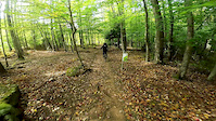 World Cup DH track and Lower Hareball