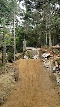 Cable trail drop