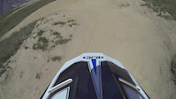 Crash first time riding a DH Bike