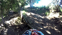 Leogang Hangman 1 Drop Crash