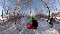 GoPro Fusion: Snow Trail in Kinsmen