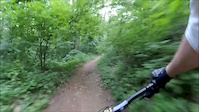 Handlebar end to the chest