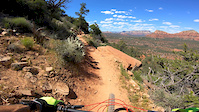 Falling off Hiline trail!