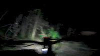 Night Run down a Moto Track