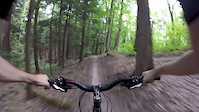crappy GOPRO angle of jumping 50ft