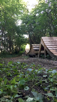 Whale Tail on Jump Trail