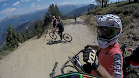 big jump at la flow/cubil Vallnord bike park