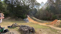 Santos Bike park Fail on drop OTB