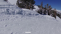 Skiing 'Training Wheels' from chair 13
