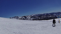 Skiing 'Santiago' while listening to 'Time to...