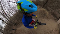 Cloverdale Bridge Access: Boys sending on the...