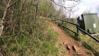 End of the track