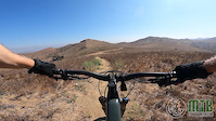 Coming down from to the top of Heart Attack Hill