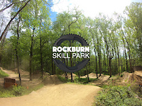 Dirt jumps at Rockburn Skill Park