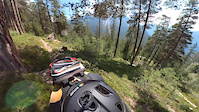 Last part of the Tieftobel Trail