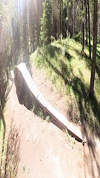 Whale tail skinny ride
