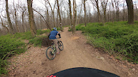 Little rip down Skyline at Mt Penn