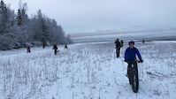 Coastal Alaska Fat Bike Ride Dec 2019
